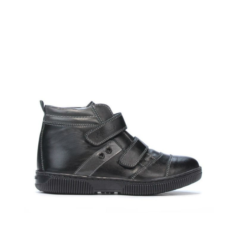 Children boots 3207-1 black+gray