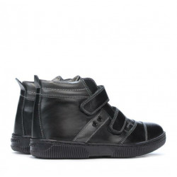 Children boots 3207-1 black+gray