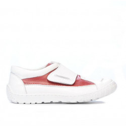 Children shoes 107 white+red