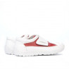 Children shoes 107 white+red