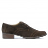 Women casual shoes 691 cafe velour