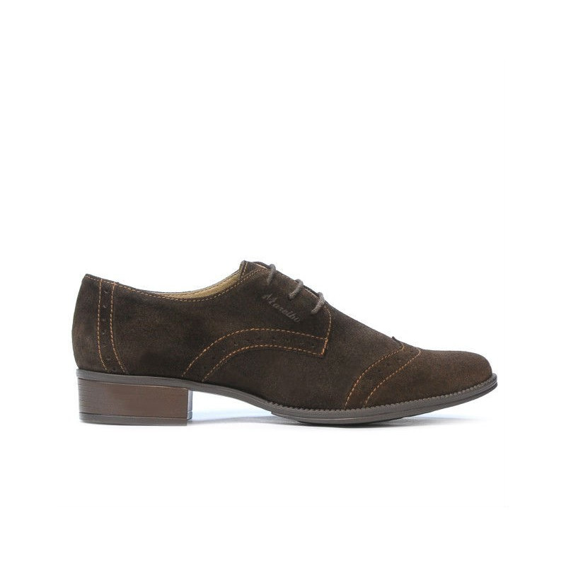 Women casual shoes 691 cafe velour