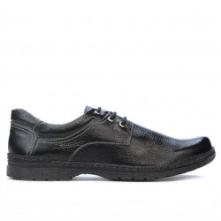 Men stylish, elegant, casual shoes 752 biz black