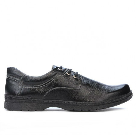 Men stylish, elegant, casual shoes 752 biz black