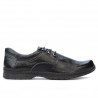 Men stylish, elegant, casual shoes 752 biz black