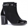 Women boots 1165 black antilopa combined