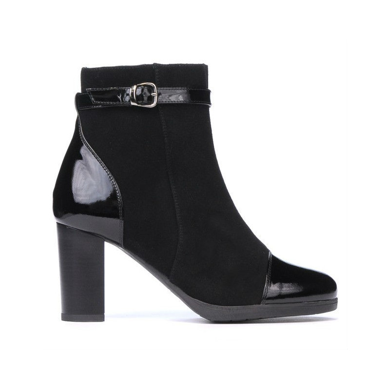 Women boots 1165 black antilopa combined