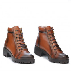 Women boots 3313 a brown