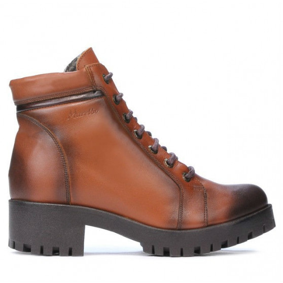 Women boots 3313 a brown