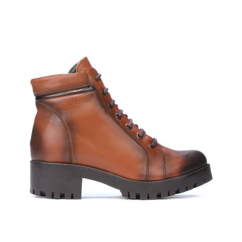 Women boots 3313 a brown