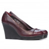 Women casual shoes 177 bordo 