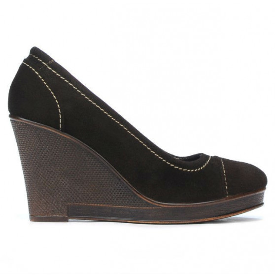 Women casual shoes 177 cafe velour