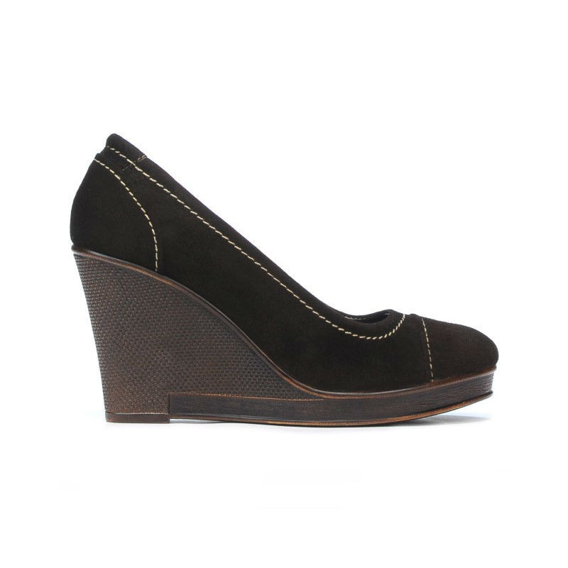 Women casual shoes 177 cafe velour