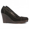 Women casual shoes 177 cafe velour