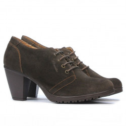 Women casual shoes 167 cafe velour