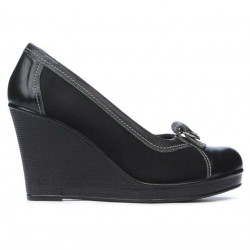 Women casual shoes 178 black combined