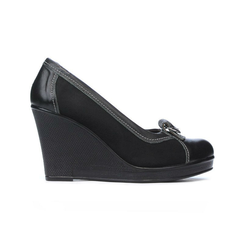 Women casual shoes 178 black combined