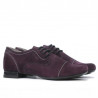 Women casual shoes 180 purple velour