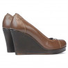 Women casual shoes 177 cappuccino