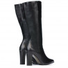 Women knee boots 1158-1 black