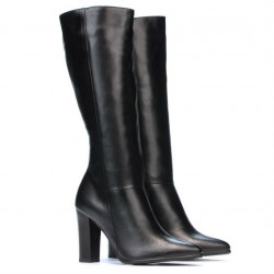 Women knee boots 1158-1 black