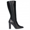 Women knee boots 1158-1 black