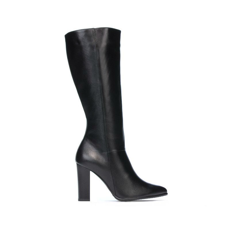 Women knee boots 1158-1 black