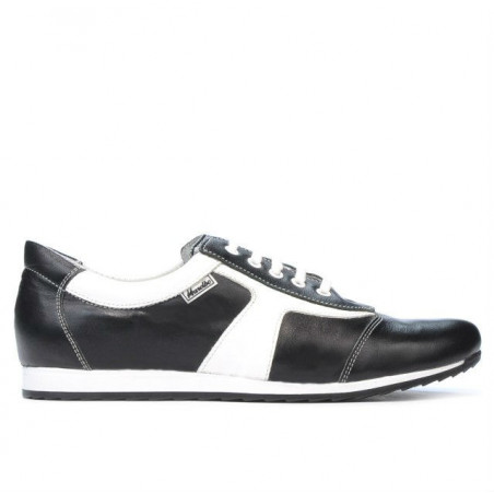 Women sport shoes 191 black+white