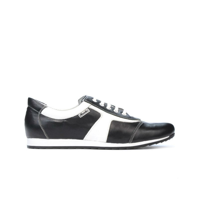 Women sport shoes 191 black+white