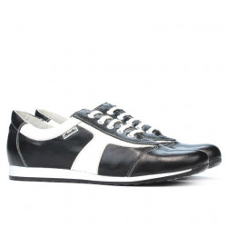 Women sport shoes 191 black+white