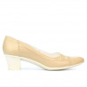 Women stylish, elegant, casual shoes 192 beige