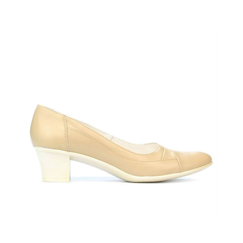 Women stylish, elegant, casual shoes 192 beige