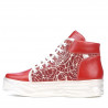Women boots 3311 red combined