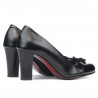 Women stylish, elegant shoes 1227 black