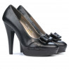 Women stylish, elegant shoes 1095 black