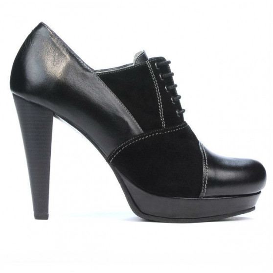 Women stylish, elegant shoes 1091 black combined