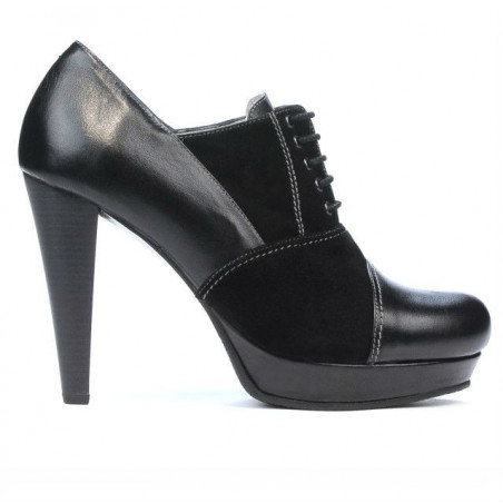 Women stylish, elegant shoes 1091 black combined