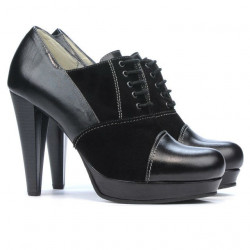 Women stylish, elegant shoes 1091 black combined