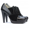 Women stylish, elegant shoes 1091 black combined