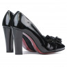 Women stylish, elegant shoes 1226 patent black
