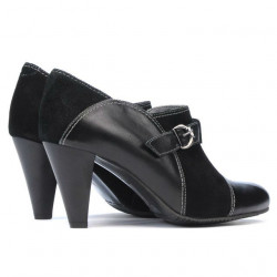 Women stylish, elegant shoes 1210 black combined