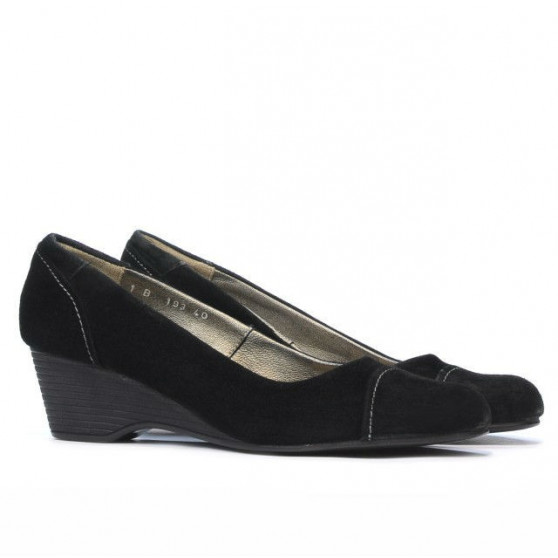 Women casual shoes 193 black velour
