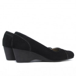 Women casual shoes 193 black velour