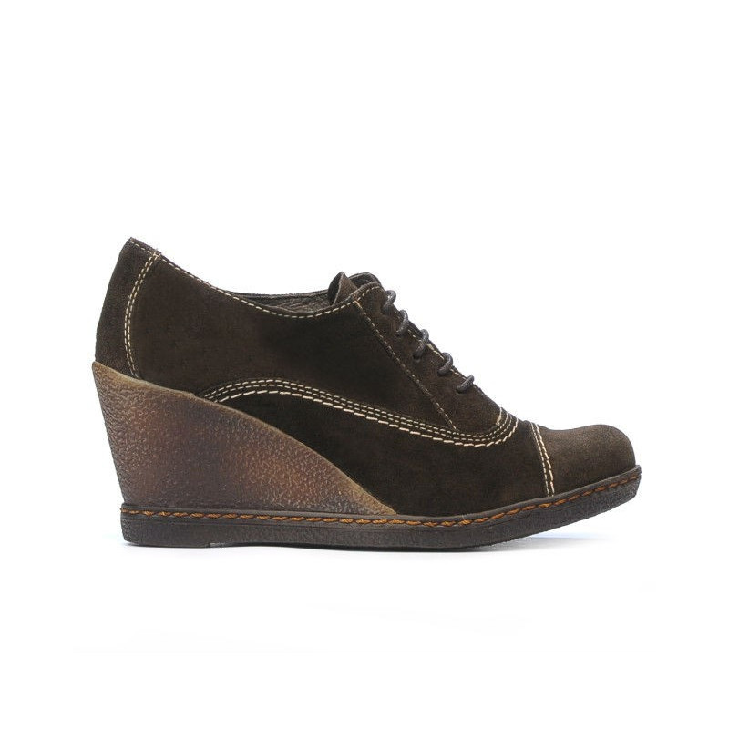 Women casual shoes 609 cafe velour