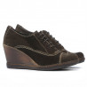 Women casual shoes 609 cafe velour