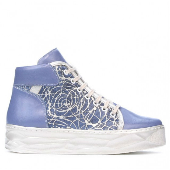 Women boots 3311 bleu combined 