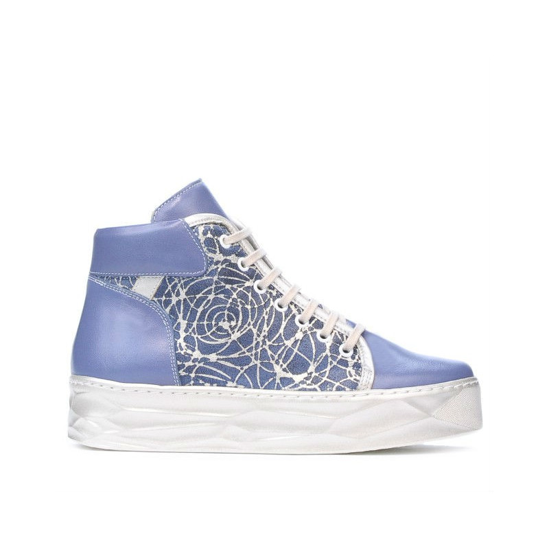 Women boots 3311 bleu combined 