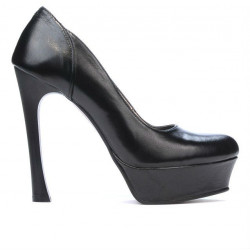 Women stylish, elegant shoes 1212 black
