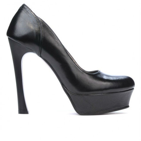 Women stylish, elegant shoes 1212 black