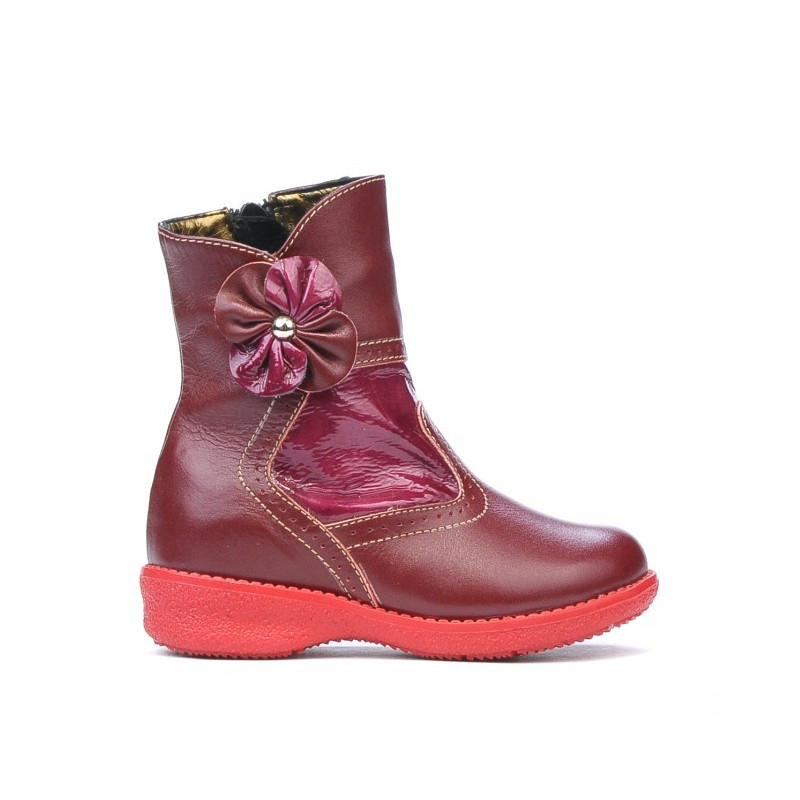 Small children boots 20c burgundy